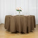 108" Polyester Round Tablecloth Wedding Party Table Linens TAB_108_TAUP_POLY