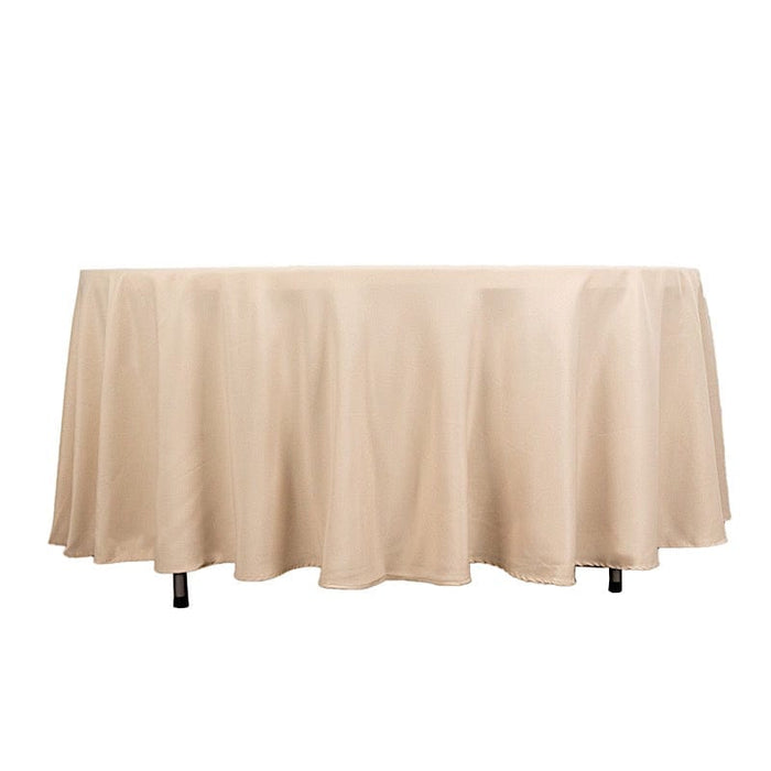 108" Premium Polyester Round Tablecloth Wedding Party Table Linens TAB_108_081_PRM