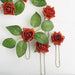 24 pcs 2" Mini Foam Rose Flowers Stems ARTI_FOAMRS05_2_TERC