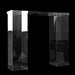 46" x 12" Plexiglass Connector Plate for Rectangular Pillar Pedestal Stands - Clear PROP_BOX_001_B2_45_CLR