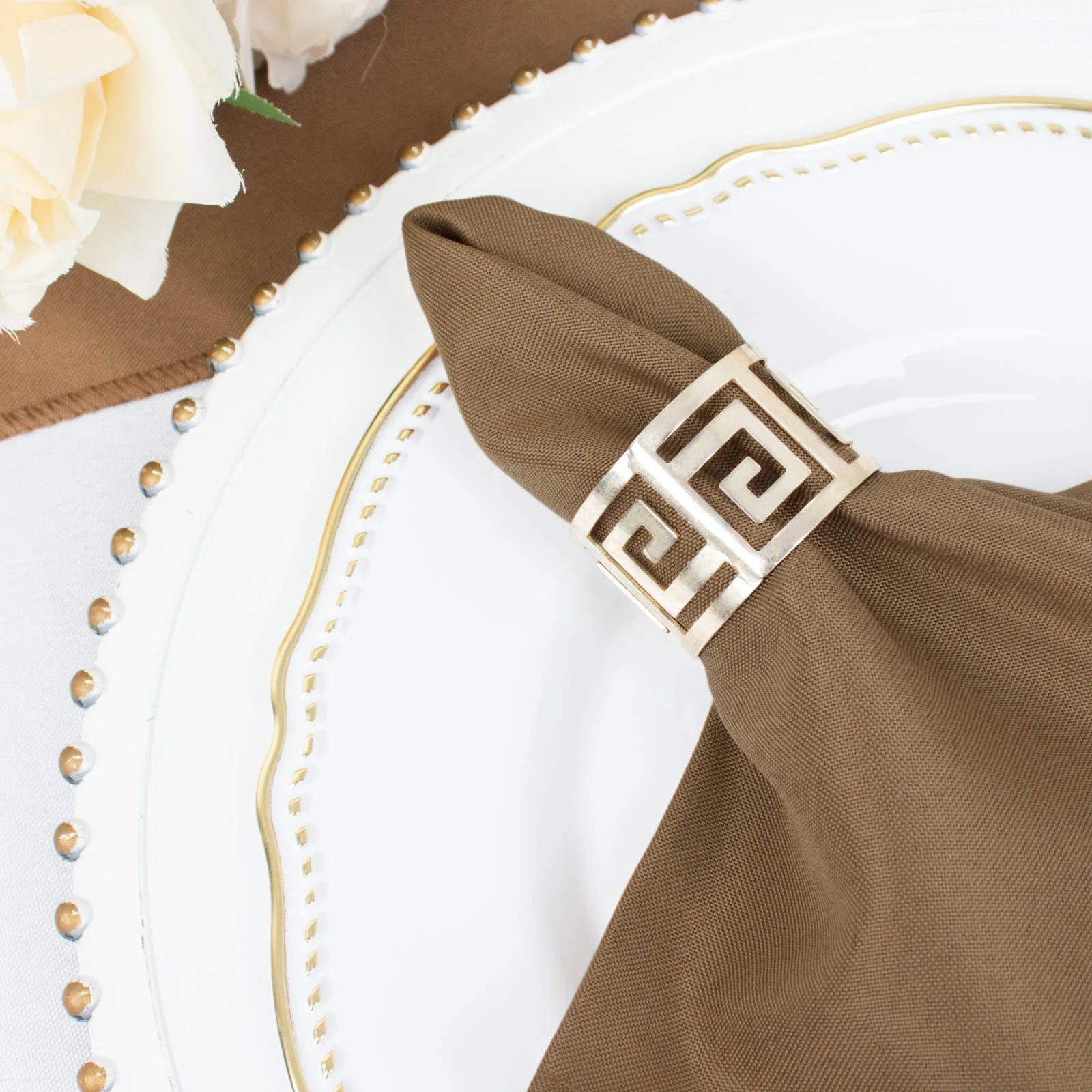 5 Polyester Table Napkins 17