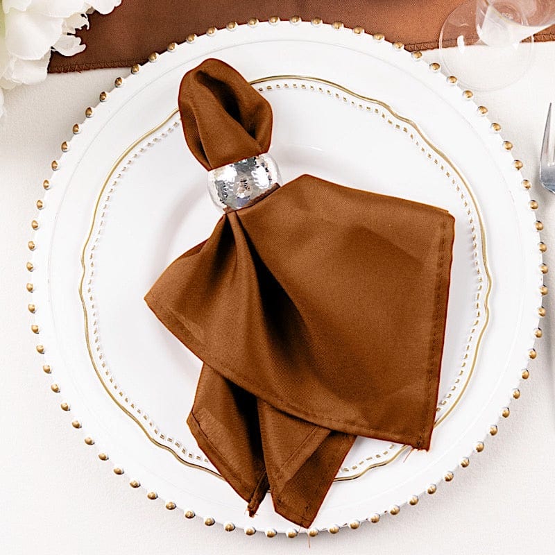 5 Polyester Table Napkins 17