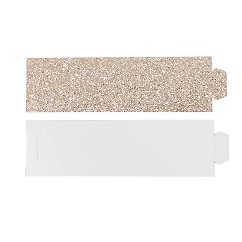 50 Disposable Glitter Paper Napkin Rings NAP_RING_PAP03_081