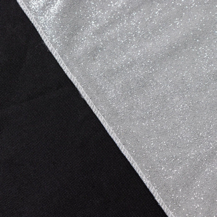 72" x 72" Glitter Sparkle Polyester Table Overlay