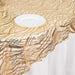 72" x 72" Wave Mesh Square Table Overlay With Embroidered Sequins