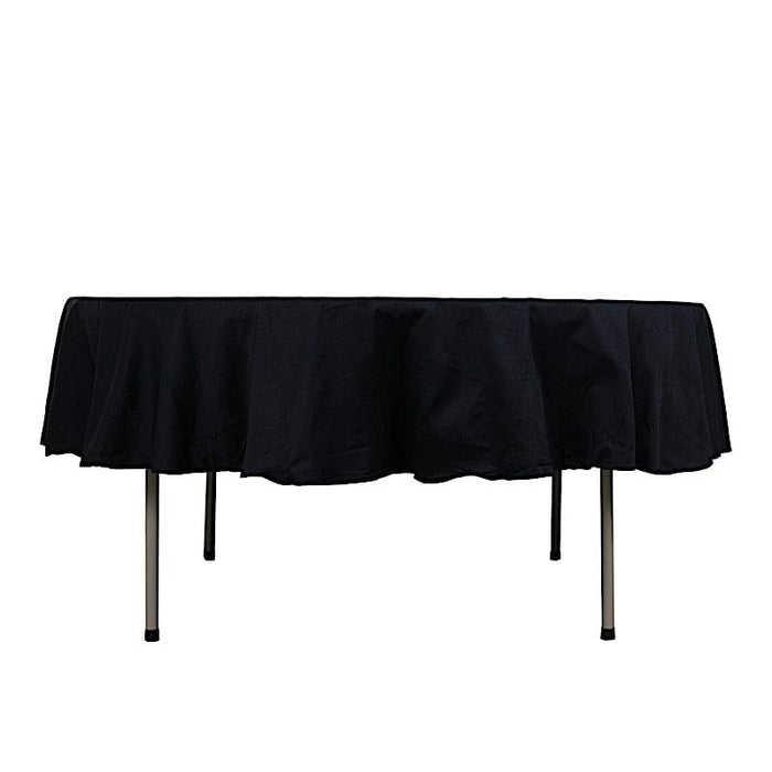 90" High Quality Cotton Round Tablecloth