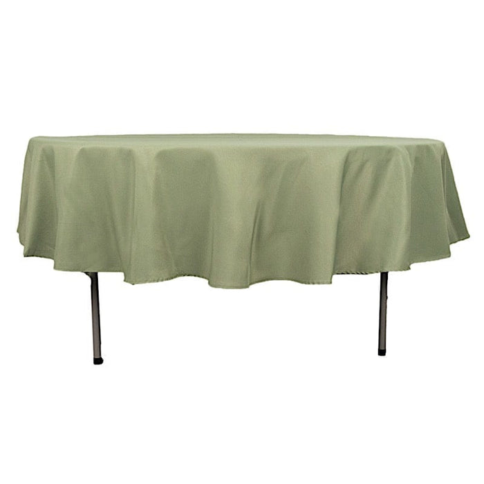 90" Round Tablecloth Premium Polyester Table Cover TAB_90_DSG_PRM