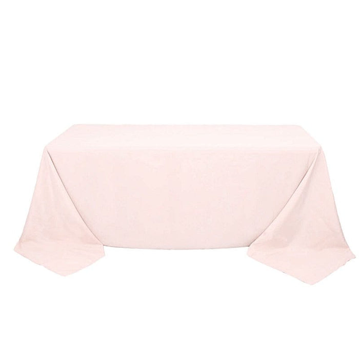 90" x 132" Premium Polyester Rectangular Tablecloth TAB_90132_046_PRM