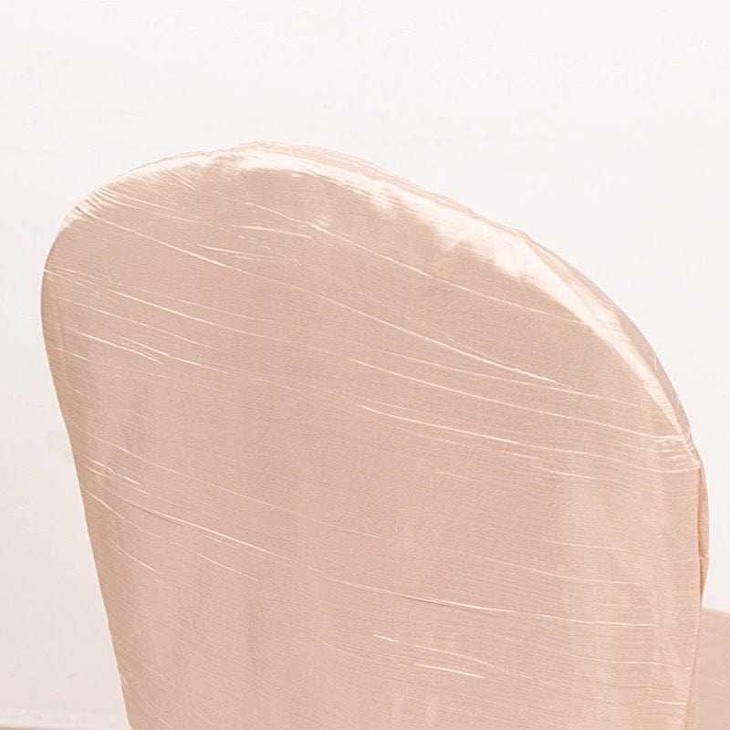 Crinkle Crushed Taffeta Banquet Chair Cover