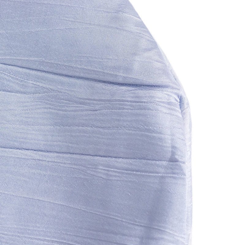 Crinkle Crushed Taffeta Banquet Chair Cover