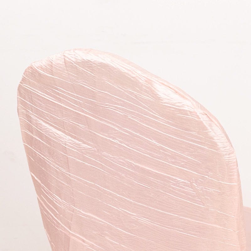 Crinkle Crushed Taffeta Banquet Chair Cover