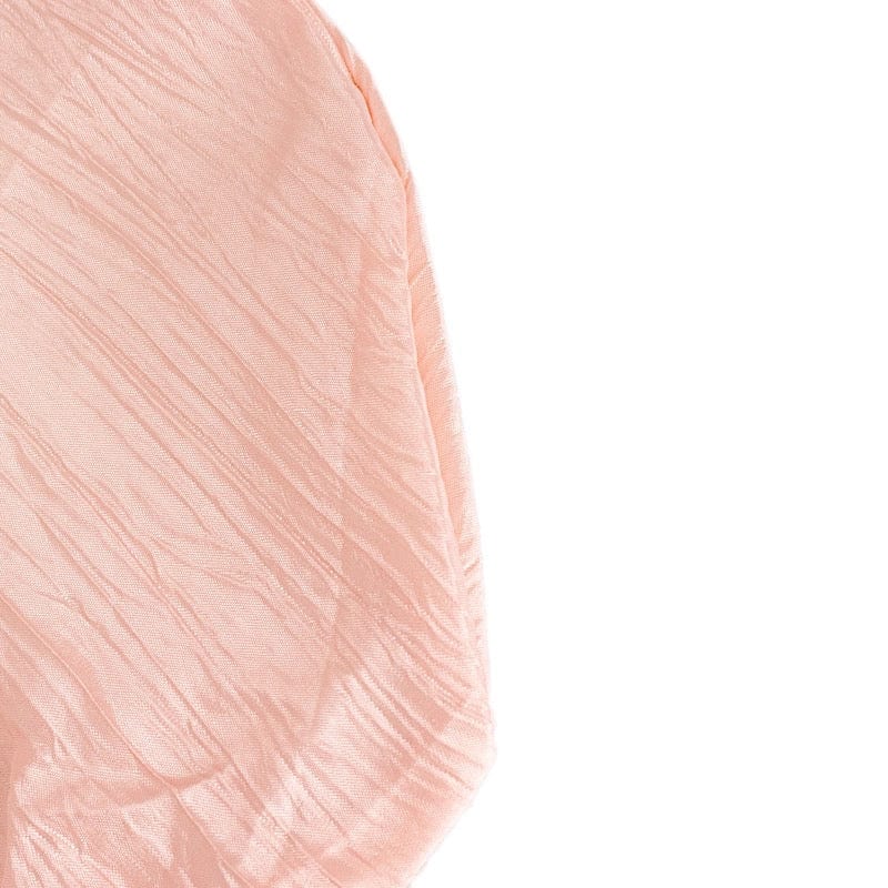 Crinkle Crushed Taffeta Banquet Chair Cover