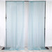 10 ft x 10 ft Sheer Voile Professional Backdrop Curtains Drapes Panels