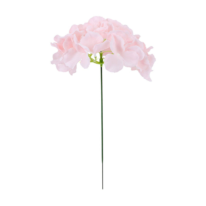 10 Silk Hydrangea Flowers Heads with Stems Wedding Arrangements ARTI_HYD03_046