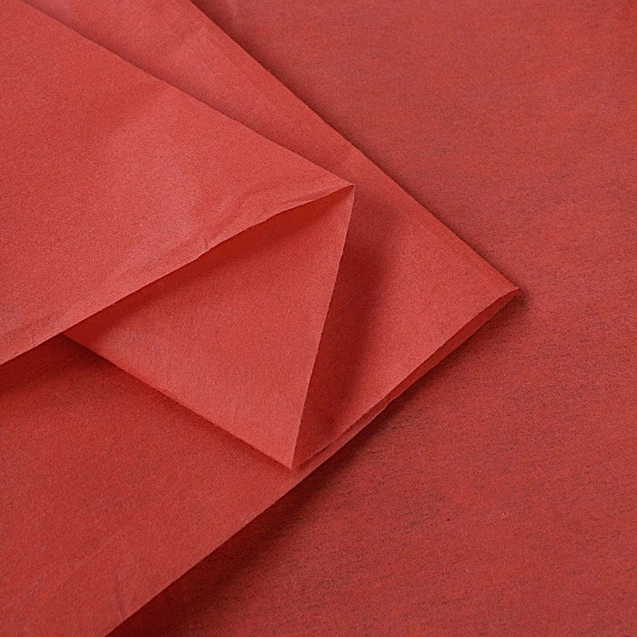100 ft long Rayon Wedding Aisle Runner - Red RUNER_FAB01_100_RED