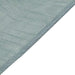 108" Round Premium Faux Burlap Polyester Tablecloth - Dusty Blue TAB_JUTE02_108_086