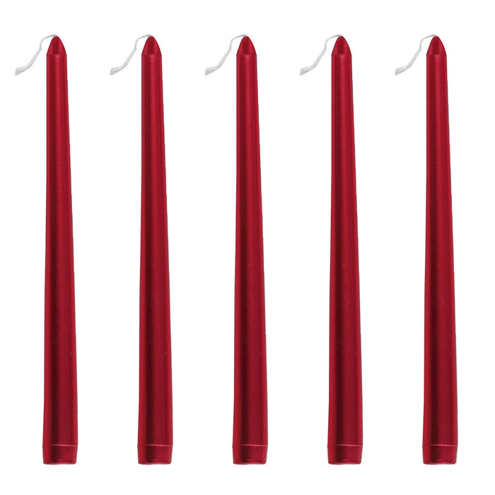 12 pcs 10" tall Premium Taper Candles CAND_TP10_REDM