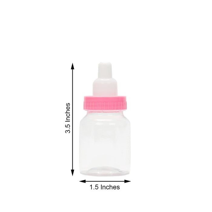 12 pcs 3.5" tall Mini Baby Bottles Favor Holders