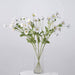 2 Bushes 33" Long Stem Silk Artificial Poppy Flower Sprays