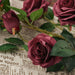 2 pcs 33" long Single Stem Silk Rose Bouquets