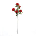 2 pcs 33" long Single Stem Silk Rose Bouquets ARTI_RS001_RED