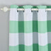 2 pcs 52" x 84" Cabana Stripe Blackout Grommet Window Curtains Drapes Treatments