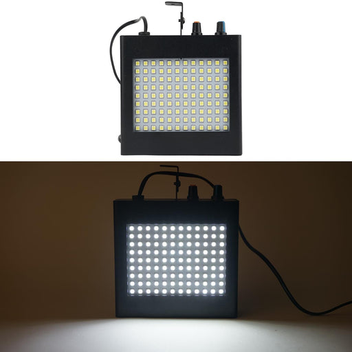 25 Watt 108 LED Strobe Dual Mode Flash Light with Speed Control - White LED_SPT17