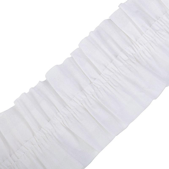 28 ft long Ruffled Tissue Paper Garlands