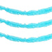28 ft long Ruffled Tissue Paper Garlands PAP_GRLD_004_BLUE