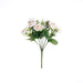 4 Bushes 12" tall Silk Artificial Peony Flowers Bouquets Arrangements ARTI_BOUQ_PEO08_046