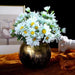 4 pcs 11" tall Faux Silk Daisy Flowers Bushes