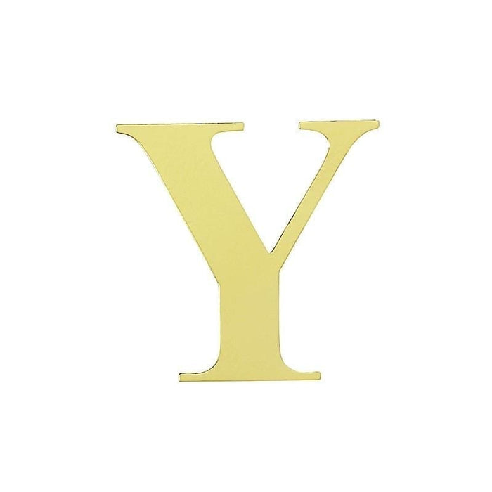 4 pcs 5" tall Letters Stickers Backdrop Decorations - Gold PAP_001_5_GOLD_Y