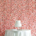 4 pcs Silk Roses and Hydrangea Flowers Wall Backdrop Panels ARTI_5068_046