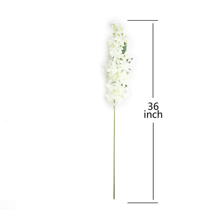4 Stems 41" tall Silk Hydrangea Artificial Flowers