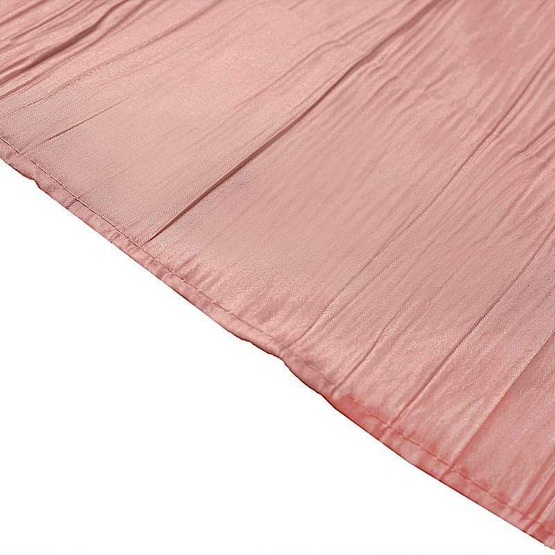 5 Accordion Crinkled Taffeta Dinner Napkins