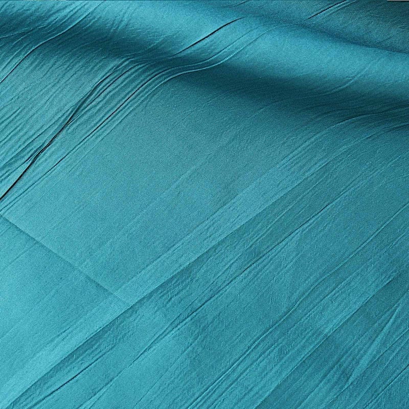 5 Accordion Crinkled Taffeta Dinner Napkins