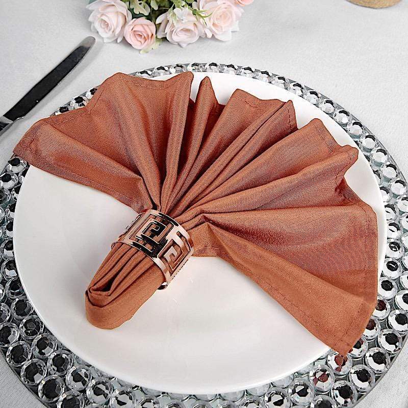 5 Polyester Napkins 17