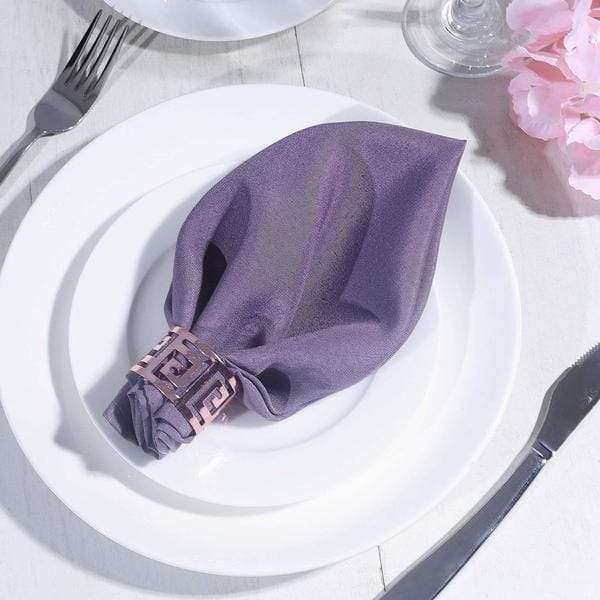 5 Polyester Napkins 17