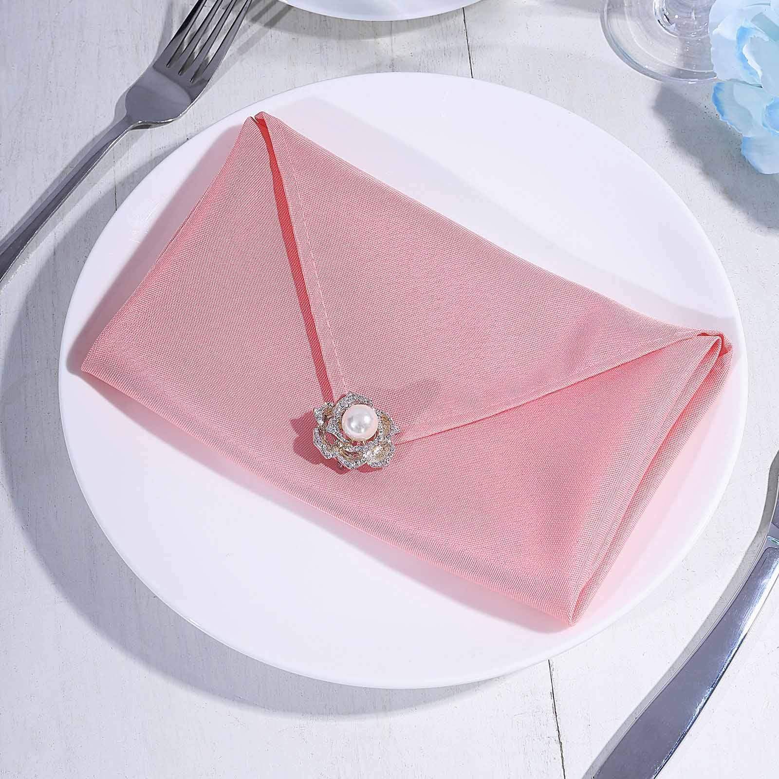 5 Polyester Napkins 17