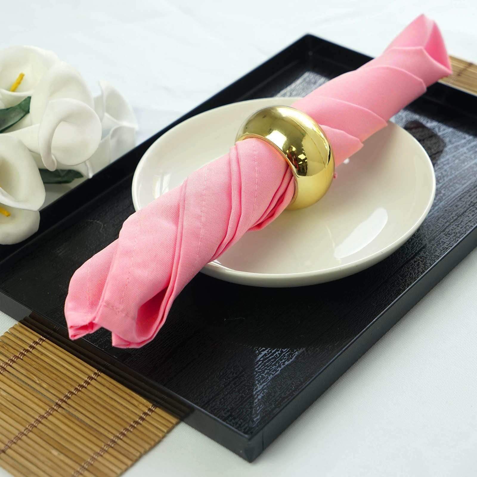 5 Polyester Napkins 17