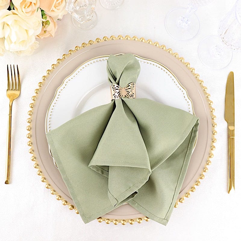 5 Polyester Table Napkins 17