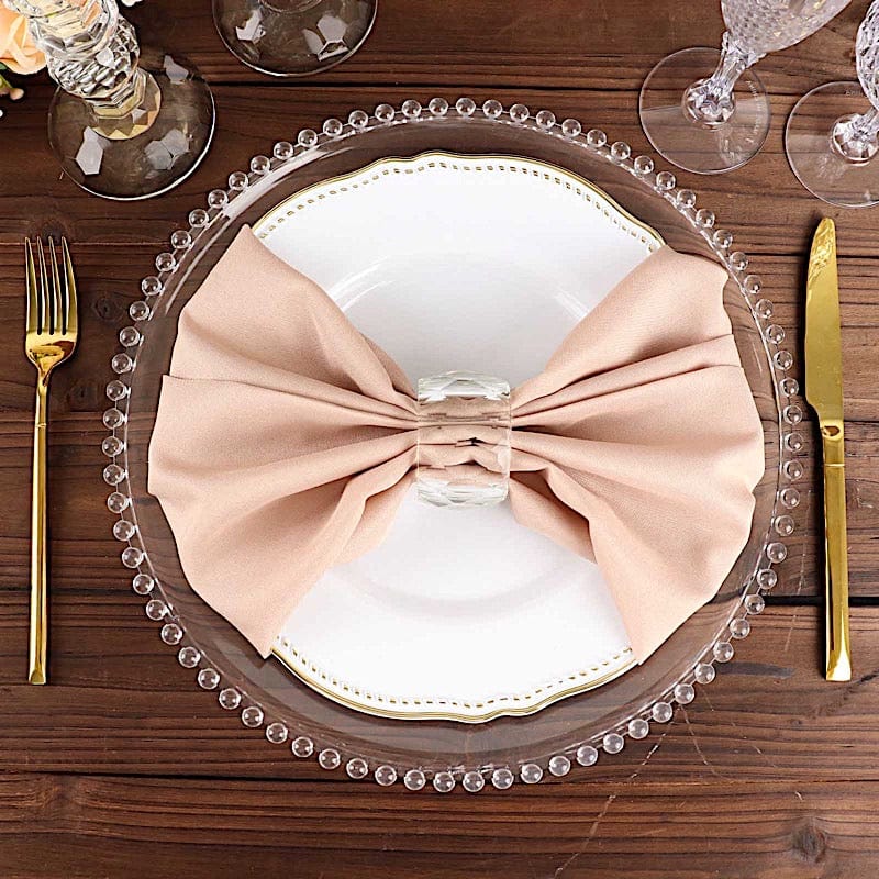 5 Polyester Table Napkins 17