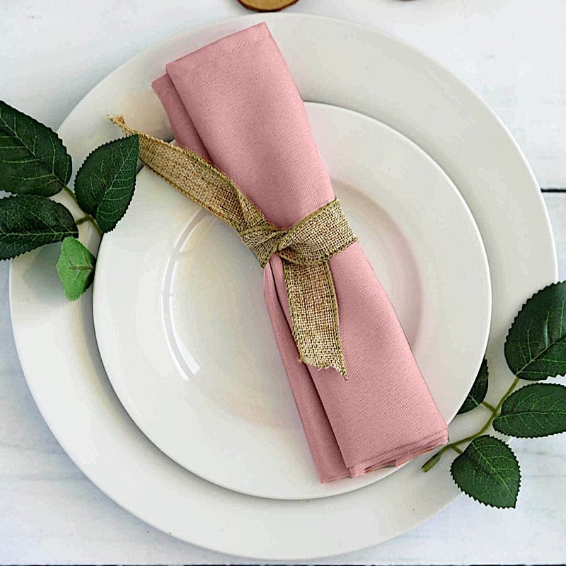 5 Polyester Table Napkins 17