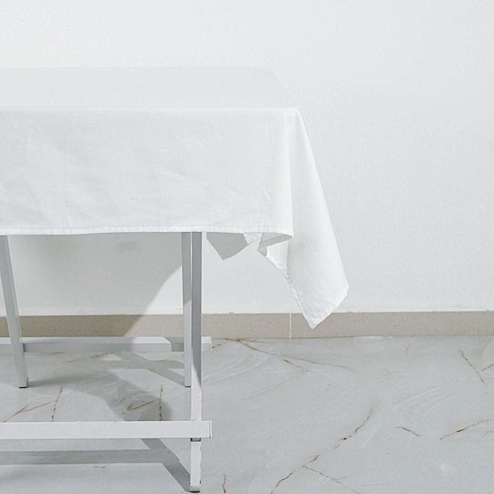 54" x 54" Cotton Square Tablecloth Wedding Linen