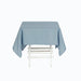 54" x 54" Polyester Square Tablecloth - Dusty Blue TAB_SQUR_54_086