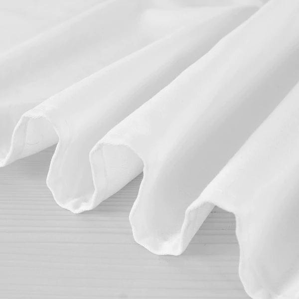 70" x 70" Cotton Square Tablecloth Wedding Linen