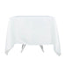 70" x 70" Premium Polyester Square Tablecloth TAB_SQUR_70_WHT_PRM