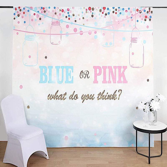 8 ft x 8 ft Printed Vinyl Photo Backdrop Baby Shower Party Banner BKDP_VIN_8X8_BABY04