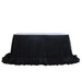 Dual Layer Tulle with Satin Table Skirt SKT_T04_BLK_BLK_14