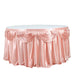 Satin Classic Drape Table Skirt